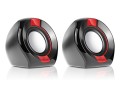 Głośniki REAL-EL S-50 (aktywne,6W, black/red) - 1065123