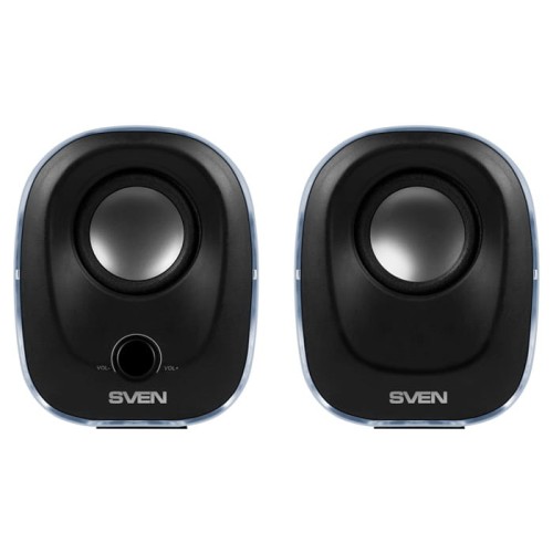 SVEN GŁOŚNIKI 2.0 330 BLACK USB 2X2.5W - 953536