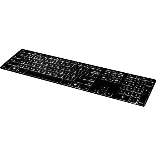 MATIAS KLAWIATURA PC ALUMINIOWA BLUETOOTH PODŚWIETLANA BLACK FK416PCBTL - 1066306