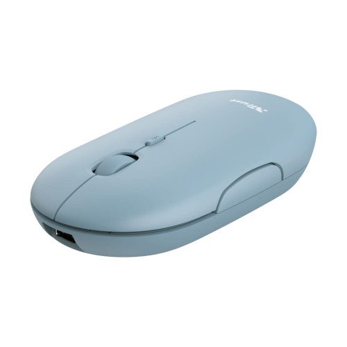 Mysz TRUST PUCK WIRELESS RECHARGEABLE BLU - 1067212