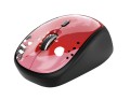 Mysz TRUST YVI WIRELESS RED BRUSH - 1067474