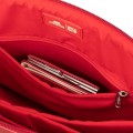 RIVACASE TORBA DAMSKA NA LAPTOP 14" ORLY, CZERWONA, Z MATERIAŁU WODOODPORNEGO, KIESZENIE NA TABLET 10,5", SMARTFON I AKCES. - 1410205