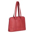 RIVACASE TORBA DAMSKA NA LAPTOP 14" ORLY, CZERWONA, Z MATERIAŁU WODOODPORNEGO, KIESZENIE NA TABLET 10,5", SMARTFON I AKCES. - 1410206