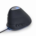 GEMBIRD MYSZ MUS-ERGO-03 ERGONOMICZNA, OPTYCZNA 3200DPI USB CZARNA - 1145687