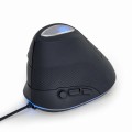 GEMBIRD MYSZ MUS-ERGO-03 ERGONOMICZNA, OPTYCZNA 3200DPI USB CZARNA - 1067746
