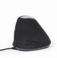 GEMBIRD MYSZ MUS-ERGO-03 ERGONOMICZNA, OPTYCZNA 3200DPI USB CZARNA - 1067751