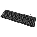 Klawiatura przewodowa Acme KS06 USB, czarna - 1287561