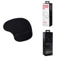 Maxlife Home Office ergonomiczna żelowa podkładka pod mysz 19x24cm czarna - 1284619