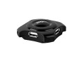 UGO HUB USB 2.0 MAIPO HU50 4 PORTY + PORT DC 3.5 CZARNY UHU-1689 - 1414840