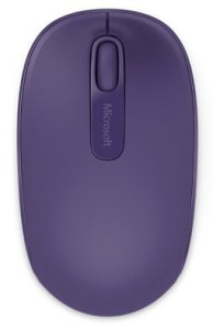 Mysz bezprzewodowa Microsoft Wireless Mobile Mouse 1850 optyczna fioletowa