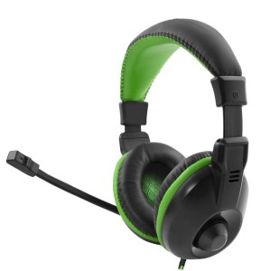 Słuchawki z mikrofonem Esperanza "Albatros" Gaming czarno-zielone
