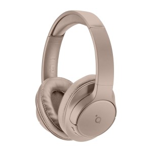 Słuchawki z mikrofonem Acme BH317 bezprzewodowe Bluetooth wokółuszne, piaskowe