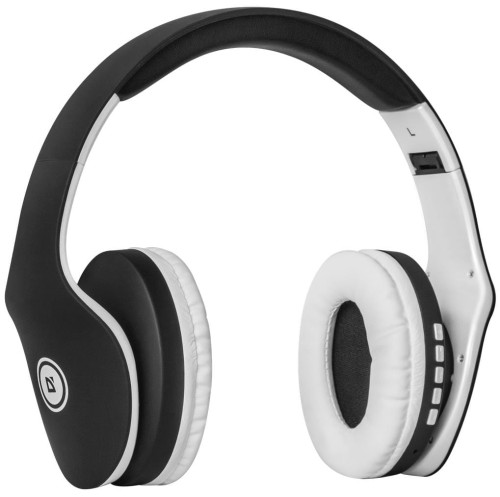Słuchawki z mikrofonem Defender FREEMOTION B525 bezprzewodowe Bluetooth + MP3 Player czarno-białe - 968851