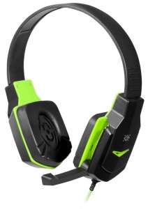 Słuchawki z mikrofonem Defender WARHEAD G-320 Gaming + GRA czarno-zielone