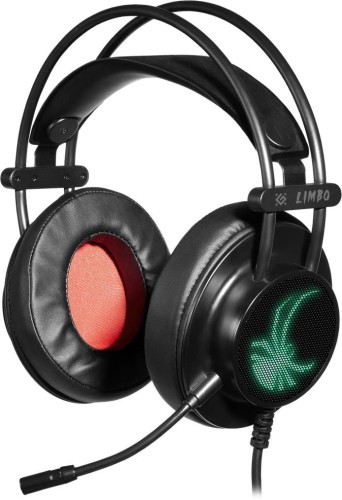 Słuchawki z mikrofonem Defender LIMBO 7.1 VIRTUAL SOUND podświetlane Gaming USB + GRA - 968865