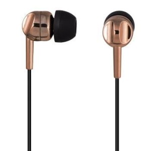 Słuchawki z mikrofonem Thomson EAR3005BO miedziane
