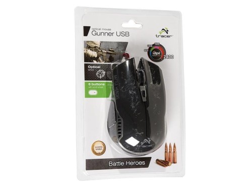 MYSZ  TRACER BATTLE HEROES GUNNER USB 800 - 2400 DPI - 439722