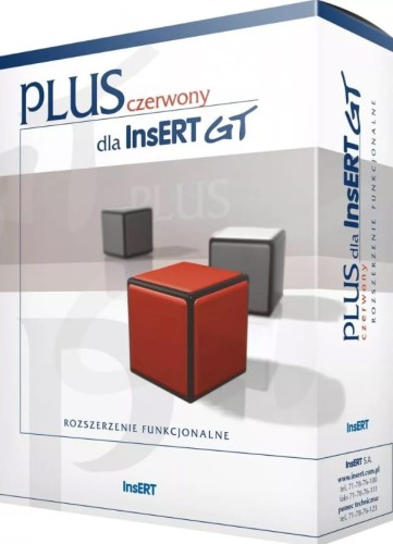 Insert CZERWONY PLUS DLA SERII GT (Nieograniczona; Wieczysta; BOX; Rozszerzenie) - 1062897
