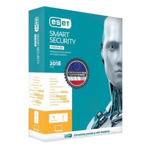 Oprogramowanie ESET Smart Security PREMIUM, 12 m-cy, BOX