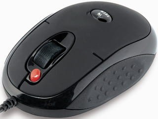 MYSZ A4-TECH EVO GLASER 20D, KOLOR CZARNY, USB - 340590