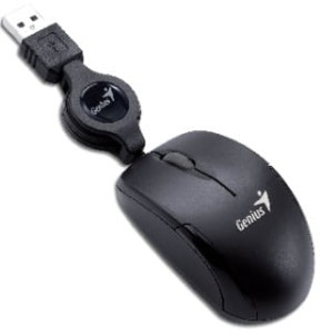 MYSZ OPTYCZNA GENIUS MICRO TRAVELER, USB, KOLOR CZARNY