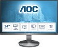 Monitor AOC I2490VXQ/BT (23,8"; IPS/PLS; FullHD 1920x1080; DisplayPort, HDMI, VGA; kolor czarno-srebrny) - 922938