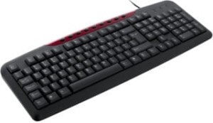 iBox JUPITER klawiatura PS/2 QWERTY Angielski Czarny
