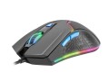 Natec Fury Mysz dla graczy HUNTER 4800 DPI optyczna z oprogramowaniem, czarna - 664793