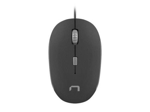 Mysz przewodowa Natec Sparrow optyczna 1200 DPI czarno-szara - 699770