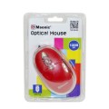 MSONIC MYSZ OPTYCZNA 1200DPI CZERWONA - 439443