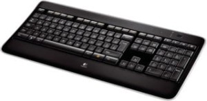 Logitech K800 klawiatura RF Wireless QWERTY Układ międzynarodowy EER Czarny
