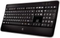 Logitech K800 klawiatura RF Wireless QWERTY Układ międzynarodowy EER Czarny - 428214