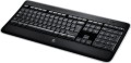 Logitech K800 klawiatura RF Wireless QWERTY Układ międzynarodowy EER Czarny - 611180