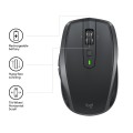 Mysz Logitech Anywhere 910-005153 (laserowa; 4000 DPI; kolor grafitowy) - 783924