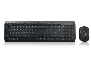 Zestaw klawiatura + mysz MODECOM 7200 MK-MC-7200-100 (USB 2.0; (US); kolor czarny; optyczna)
