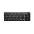 DELUX KLAWIATURA BLUETOOTH + 2.4G K2203D GREY - 1029324