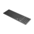 DELUX KLAWIATURA BLUETOOTH + 2.4G K2203D GREY - 1029328