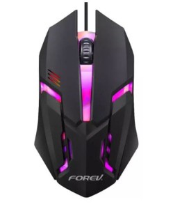 FOREV MYSZ GAMINGOWA PRZEWODOWA PODSWIETLANA LED ROZDZIELCZOŚC 800DPI FV-136