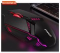 FOREV MYSZ GAMINGOWA PRZEWODOWA PODSWIETLANA LED ROZDZIELCZOŚC 800DPI FV-136 - 1029628
