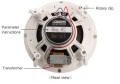 DSPPA GŁOŚNIK SUFITOWY 8" 35W (100V) DSP5012 - 1124681