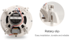 DSPPA GŁOŚNIK SUFITOWY 8" 35W (100V) DSP5012 - 1124680