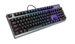 Klawiatura mechaniczna Cooler Master CK350 RGB CK-350-KKOM1-US (USB 2.0; (US); kolor stalowy)