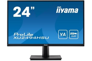 MONITOR LED IIYAMA 23.8" XU2494HSU-B1  VA FullHD D-SUB/HDMI/DP/SPK/USB BLACK