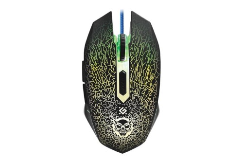MYSZ DEFENDER SHOCK GM-110L OPTICAL BLACK USB - 621873