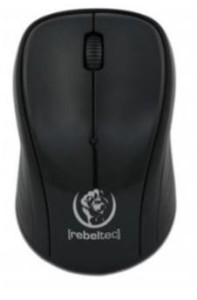 MYSZ REBELTEC REBELTEC COMET OPTICAL WIRELESS BLACK USB