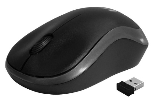 MYSZ REBELTEC METEOR  SILVER/BLACK WIRELESS USB - 995812