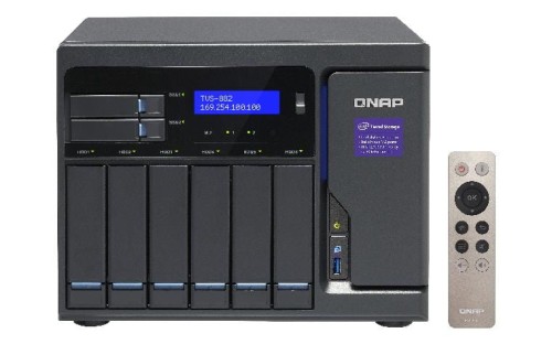 Pamięć, Serwer NAS QNAP TVS-882-i5-16G-450W (HDMI, Jack 3,5mm, Jack 6,3 mm, PCI-E, RJ-45, USB 3.0) - 768183