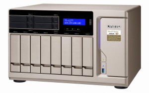 Serwer QNAP TS-1277-1700-16G (Audio, PCI Express 3.0, PCI Express 3.0 x 8, PCIe NVMe 3.0 x4, RJ-45, SATA III)