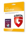 Oprogramowanie GDATA Antivirus 2PC 1rok karta-klucz - 978031
