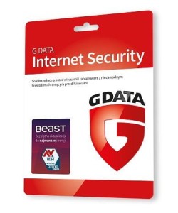 Oprogramowanie G DATA Internet Security Multidevice3PC 3lata karta-klucz